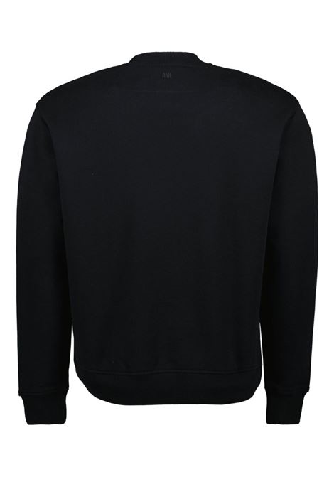 adc sweatrshirt man black AMI PARIS | BFUSW035.730001
